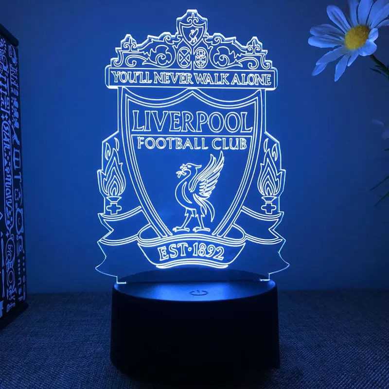 Liverpool 3D lampe