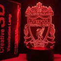 Liverpool 3D lampe - 3D lamper - 2