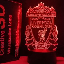 Liverpool 3D lampe - 3D lamper - 1