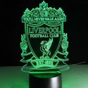 Liverpool 3D lampe - 3D lamper - 4