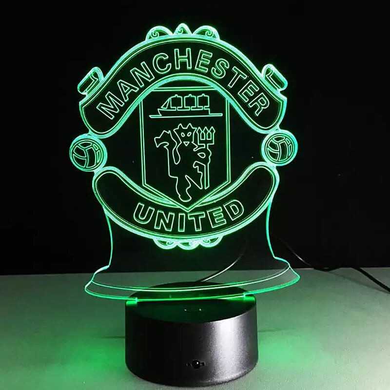 Manchester United 3D lampe