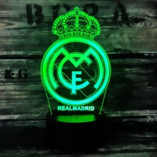 Real Madrid 3D fodbold lampe - Alle gadgets - 1