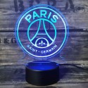 PSG fodboldklub 3D lampe - 3D lamper - 4