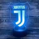 Juventus 3D fodbold lampe - 3D lamper - 1