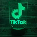 TikTok 3D lampe - 3D lamper - 1