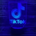 TikTok 3D lampe - 3D lamper - 4