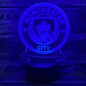 Manchester City 3D lampe - 3D lamper - 4