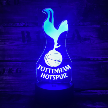 Tottenham 3D fodboldlampe - 3D lamper - 1
