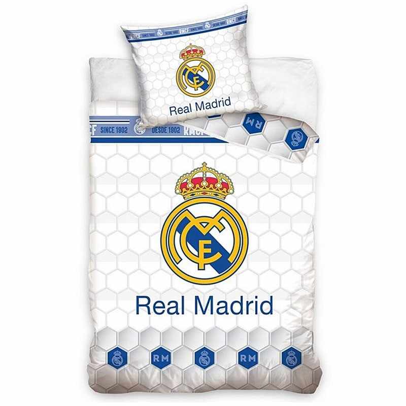 Hovedløse ulovlig hage Real Madrid sengetøj | Unik Real Madrid Merch ✓