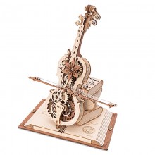 3D Magisk Cello AMK63 puslespil fra Rokr™ - 3D puslespil - 1