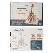 3D Magisk Cello AMK63 puslespil fra Rokr™ - 3D puslespil - 8