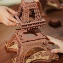 3D Eiffeltårn lampe som puslespil fra Rokr™ - 4