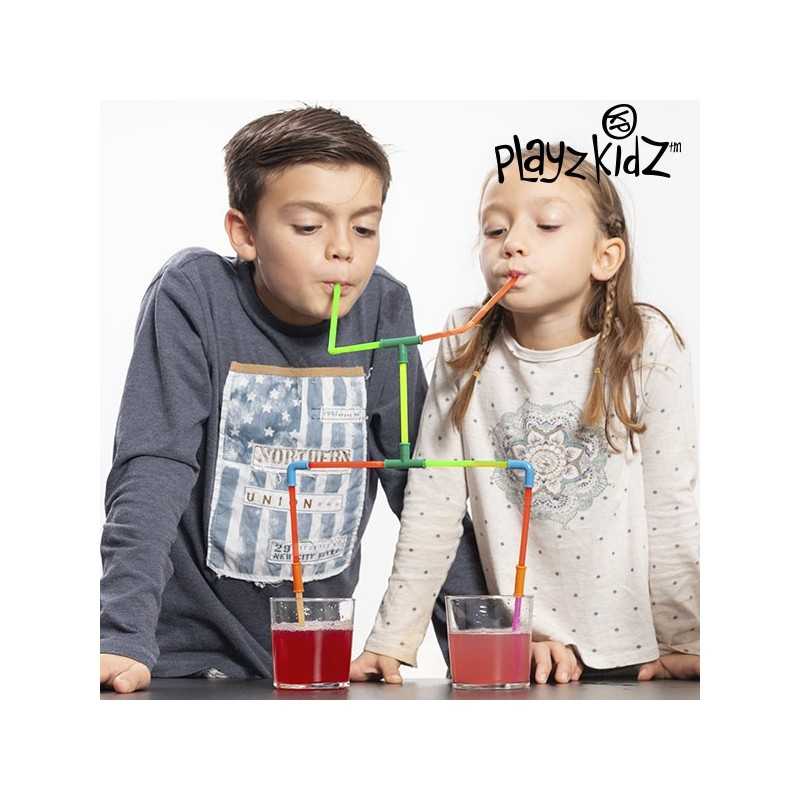 Playz  Kidz  sugerørsspil  -  194  stykker - Alle gadgets - 1
