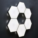 Gamer lys / Honeycomb touch lamper –  6  stk - Black Friday - 4