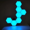 Gamer lys / Honeycomb touch lamper –  6  stk - Black Friday - 5