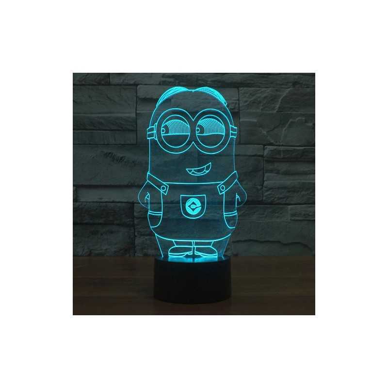 Minions  3D  lampe - 3D lamper - 1