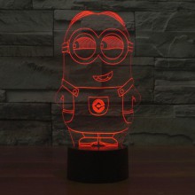 Minions  3D  lampe - 3D lamper - 4