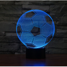 Fodbold  3D  lampe - 3D lamper - 1