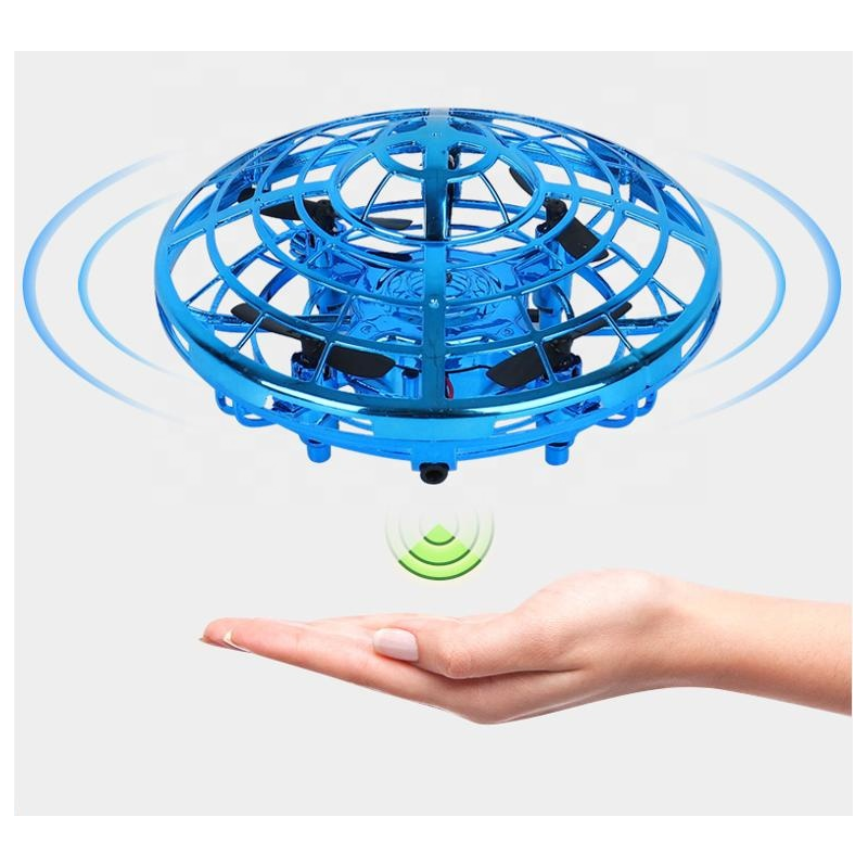 Håndstyret  ufo  drone  -  blå - Alle gadgets - 1