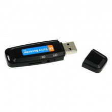 USB  Mini  diktafon  i  sort