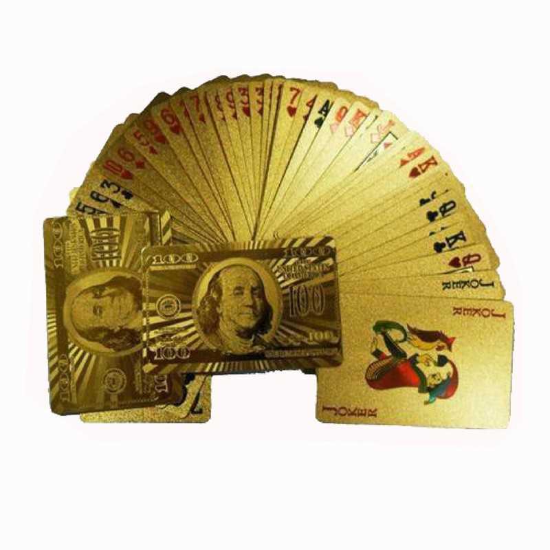Billede af 24 Karat Guld Spillekort