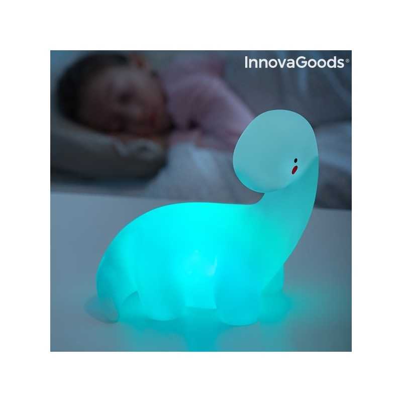 Gaveide? Denne farverige Dinosaur LED natlampe vil bringe glæde og tryghed til ethvert børneværelse