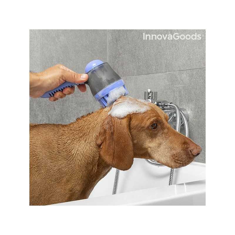 11: Badebørste  med  sæbebeholder  til  hunde