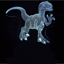 Dinosaur  Lampe  3D - 3D lamper - 1