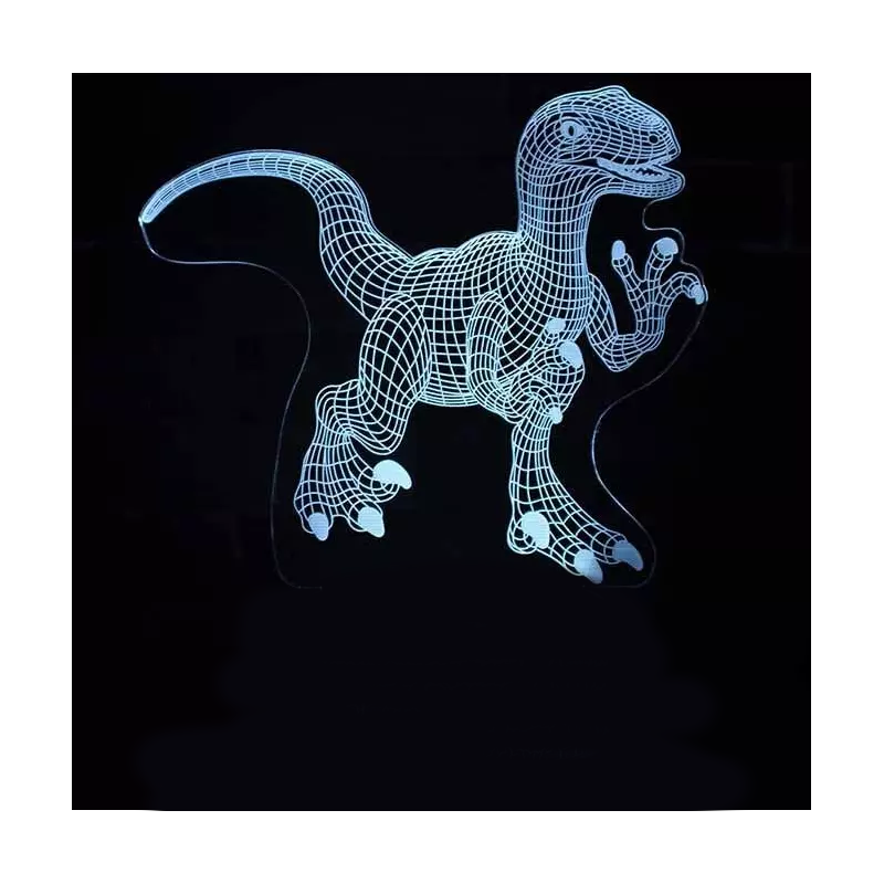 Dinosaur  Lampe  3D - 3D lamper - 1