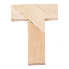 T  puzzle  -  Kreativt  træspil