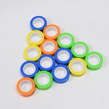 Fidget ringe - Flere farver - 3 stk pr pakke - Fidget legetøj og pop spil - 1