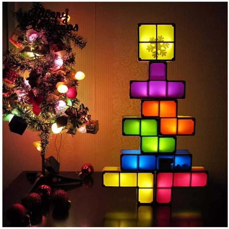 Billede af Tetris lampe - lav din egen lampe
