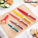 Keramisk knivsæt med skræller (6 dele) - Køkken Gadgets - 1