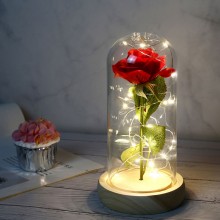 Rose lanterne med LED lys - Lamper - 1