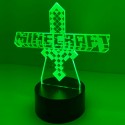 3D Minecraft lampe - 3D lamper - 2