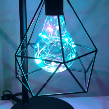 Bordlampe med lyskæde - LED lyskæder - 9