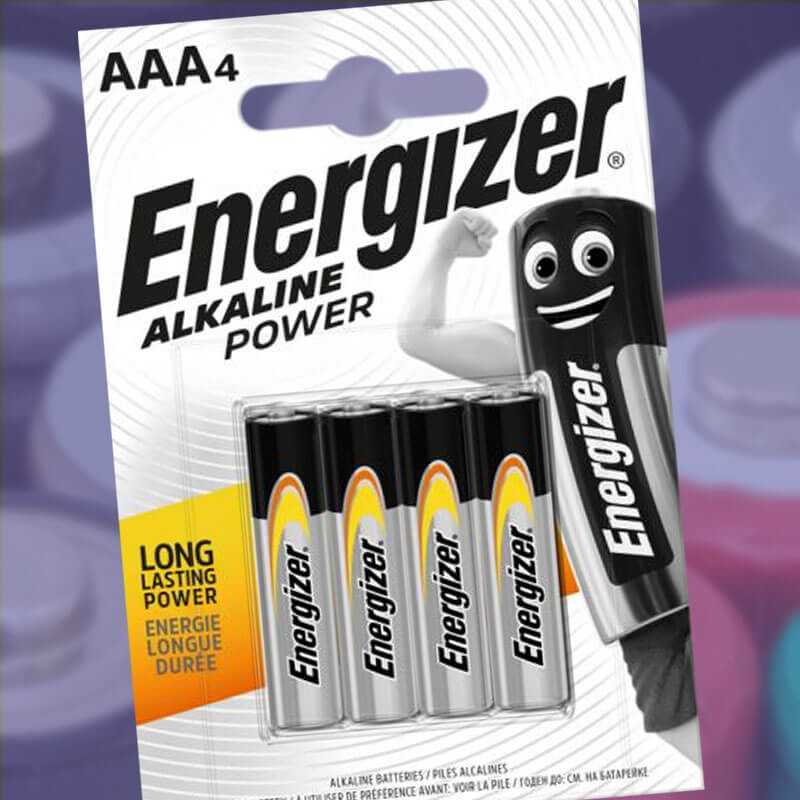 Gaveide? Energizer AAA batterier - Kraftfulde batterier der holder