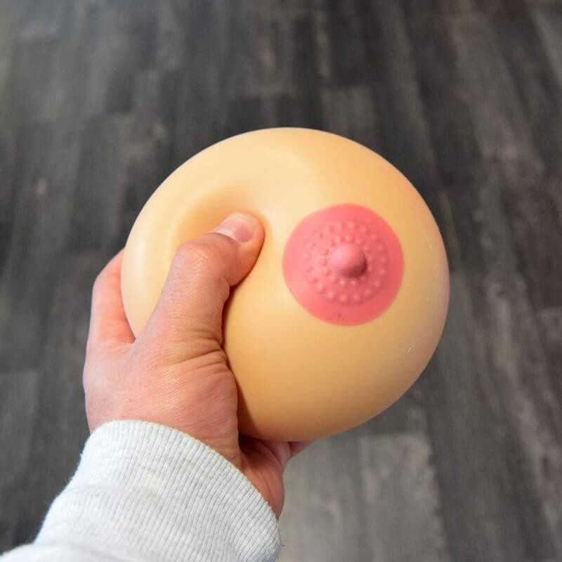 Afstressende squishy boob – Størrelse XXL