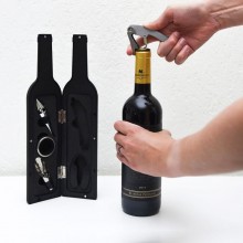 Vinflaske gavesæt - 5 x vintilbehør - Gave idéer - 4