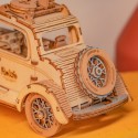 3D bil puslespil | Rolife retro 3D bil fra Rokr™ - 3D puslespil - 3