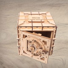 3D puslespil - pengetank med lås - 3D puslespil - 1