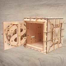 3D puslespil - pengetank med lås - 3D puslespil - 1