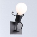 Mr. Lamp væglampe - den springende mand - Lamper - 2
