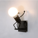 Mr. Lamp væglampe - den springende mand