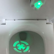 Toilet LED lys med målskive - Alle gadgets - 3
