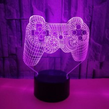 3D lampe Playstation controller - 3D lamper - 3