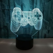 3D lampe Playstation controller - 3D lamper - 1
