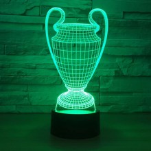 3D lampe fodbold pokal - 3D lamper - 1