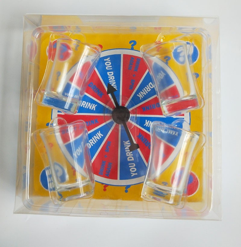 Spin a shot drikkespil