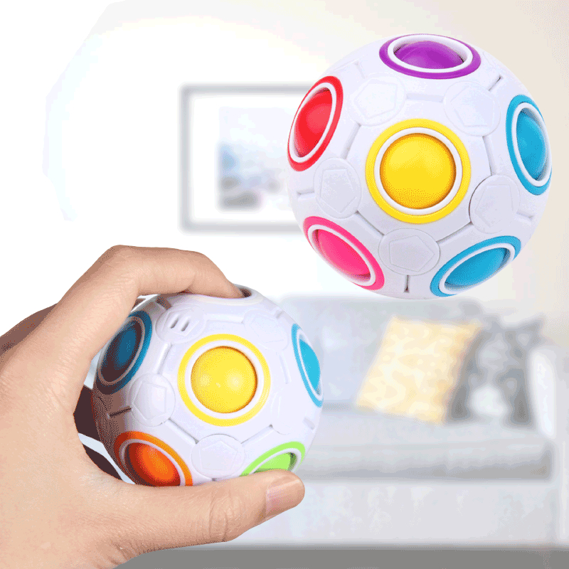 Magic Rainbow Fidget cube